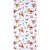 Nostalgic Prints AF-1536 Crustaceans Printed Flat Woven Terry with Fringe Towel 36x70