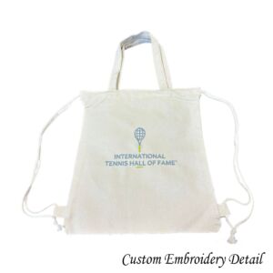 Eco Canvas Ecru Drawstring Bag and Backpack 100% Cotton
